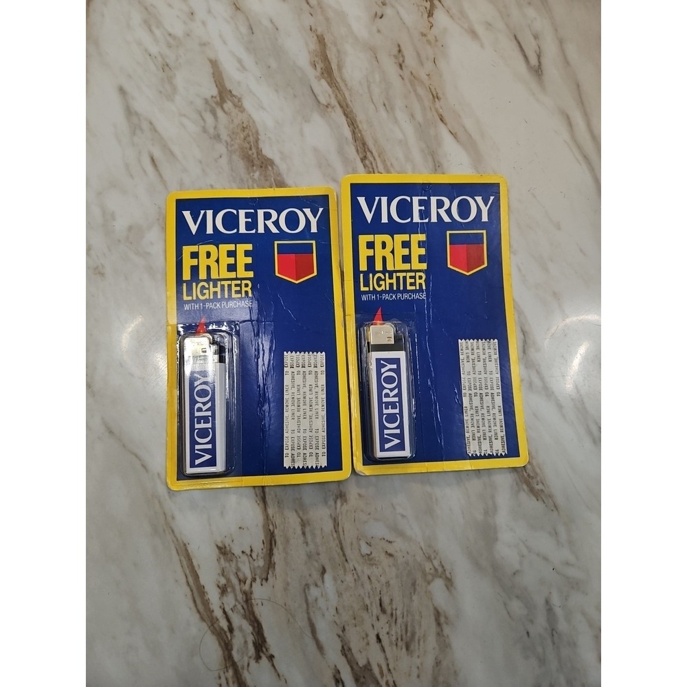 Vintage Viceroy Lighters Disposable 1991